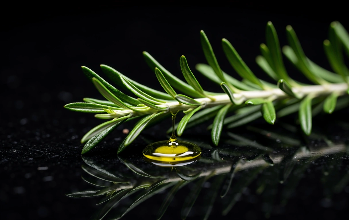 Dettaglio macro di ingredienti naturali